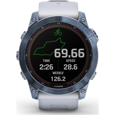 Fenix 7X Sapphire Solar TitanBlue GARMIN