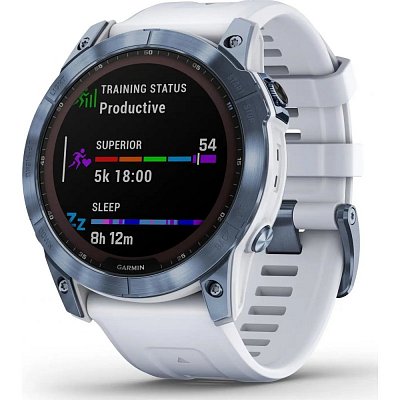 Fenix 7X Sapphire Solar TitanBlue GARMIN