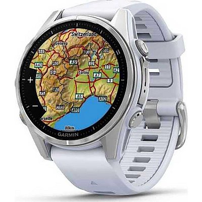 Fenix 8 43mm AMOLED Silver/white