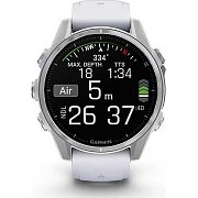 Fenix 8 43mm AMOLED Silver/white