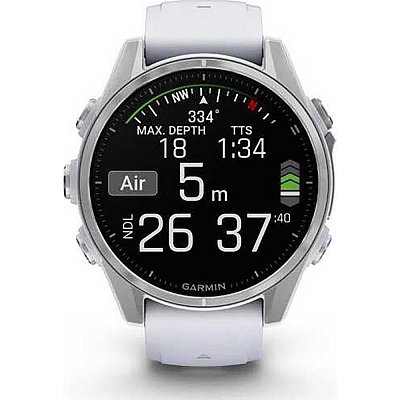Fenix 8 43mm AMOLED Silver/white
