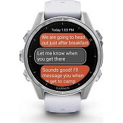 Fenix 8 43mm AMOLED Silver/white