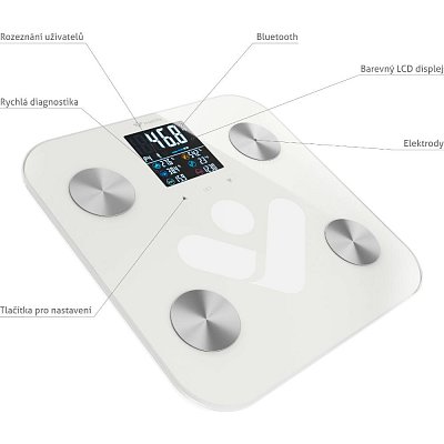 FITSCALE W6 BT FITNES VÁHA TRUELIFE