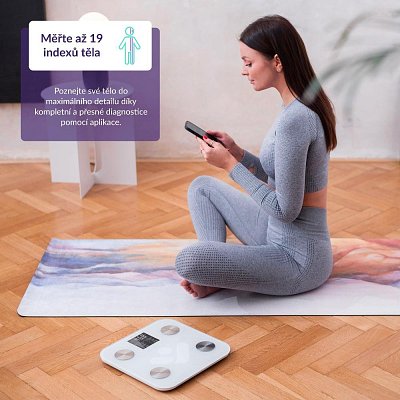 FITSCALE W6 BT FITNES VÁHA TRUELIFE