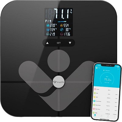 FITSCALE W7 BT BLACK FIT. VÁHA TRUELIFE