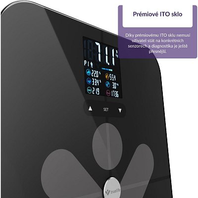FITSCALE W7 BT BLACK FIT. VÁHA TRUELIFE