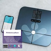 FITSCALE W7 BT BLACK FIT. VÁHA TRUELIFE