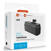 FIXZEN-5PL Plug-in 5000 mAh, černá FIXED