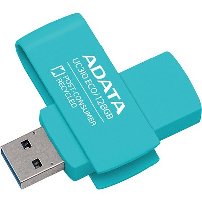 Flash Disk 128GB UC310E ECO Blue ADATA