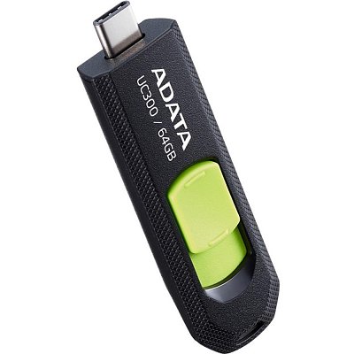 Flash Disk 64GB UC300 Black ADATA