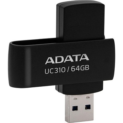 Flash Disk 64GB UC310 Black ADATA