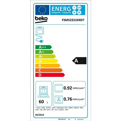 FSM52321DXDT SPORÁK KOMBIN. BEKO