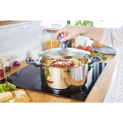G7124645 KASTROL 24 CM + POKLICE TEFAL