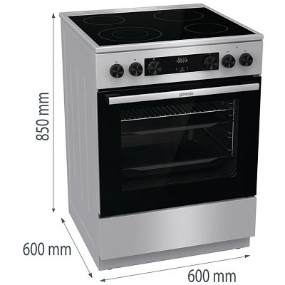 GECS6C70XC SPORÁK SKLOKERAMICKÝ GORENJE