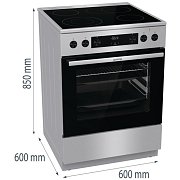 GECS6C70XPA SPORÁK SKLOKERAMICKÝ GORENJE