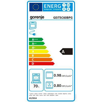 GEIT5C60BPG SPORÁK INDUKČNÍ GORENJE