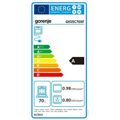 GKS5C70XF SPORÁK KOMBINOVANÝ GORENJE