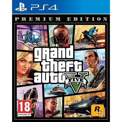 GTA V PREMIUM EDITION hra PS4