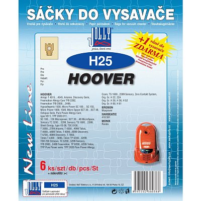 H 25 SÁČEK DO VYSAVAČE JOLLY