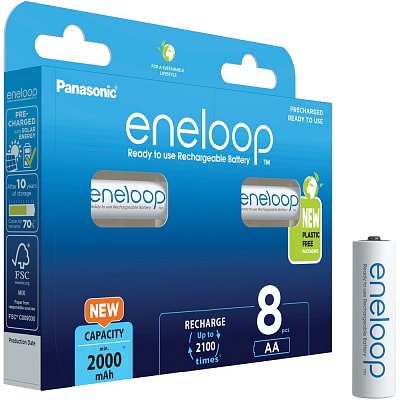 HR6 AA 3MCCE/8BE ENELOOP N PANASONIC