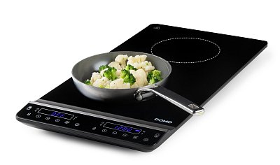 Indukční vařič - vertikální dvouplotýnka - DOMO DO30211IP