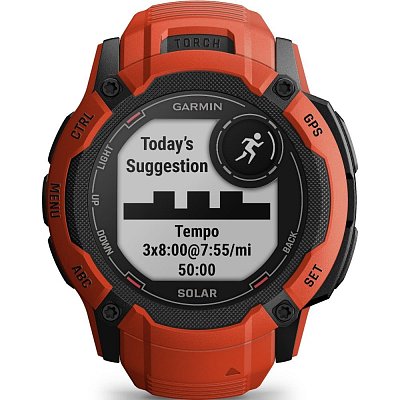 Instinct 2X Solar Flame Red GARMIN