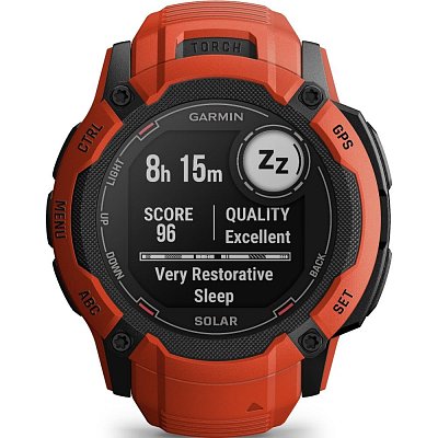Instinct 2X Solar Flame Red GARMIN