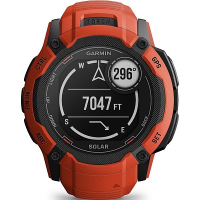Instinct 2X Solar Flame Red GARMIN