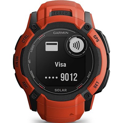 Instinct 2X Solar Flame Red GARMIN
