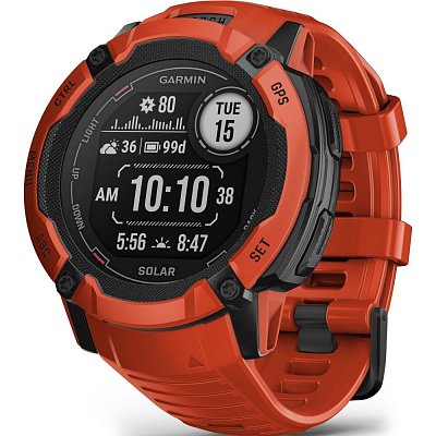Instinct 2X Solar Flame Red GARMIN