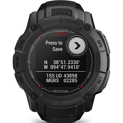 Instinct 2X Solar Tactical Black GARMIN