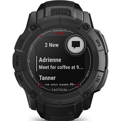 Instinct 2X Solar Tactical Black GARMIN