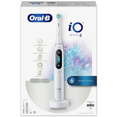 IO8 SERIES WH ALABASTER KARTÁČEK ORAL-B