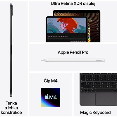 IPad Pro 13 WiFi 256GB StGl Silver APPLE