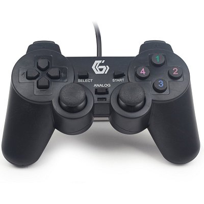 JPD-UDV-01 gamepad vibrace USB GEMBIRD