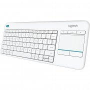 K400 Plus Wrl kbd bílá CZ/SK LOGITECH