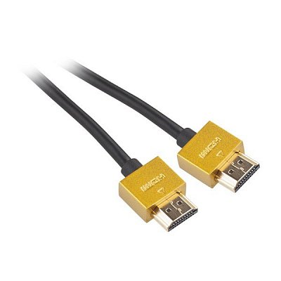 Kabel GoGEN HDMI 2.0, 5m, pozlacený, High speed, s ethernetem