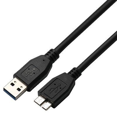 Kabel GoGEN USB A/micro USB B 3.0, 0,5m - černý