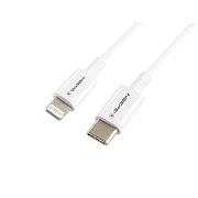 Kabel GoGEN USB-C / Lightning, 1m, bílý