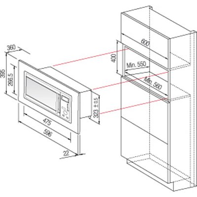 KIT 6C40 VESTAVNÝ RÁMEČEK DAEWOO