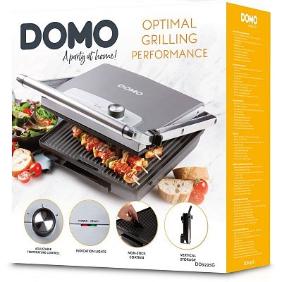 Kontaktní gril panini Cool Touch - DOMO DO9225G