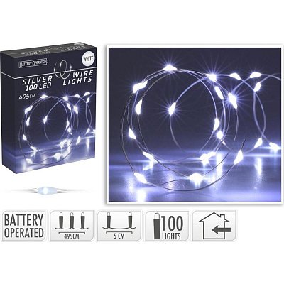 KOP01 Řetěz nano 100 LED 5 m CW Koopman