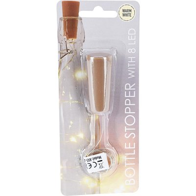 KOP04 Zátka do lahve 8LED 7cm WW Koopman
