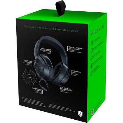 KRAKEN X Lite headset black RAZER