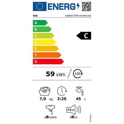 L6SNE27SCE PRAČKA SLIM AEG