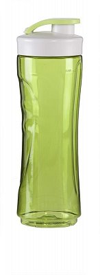 Láhev na smoothie DOMO - transparentní zelená 600 ml