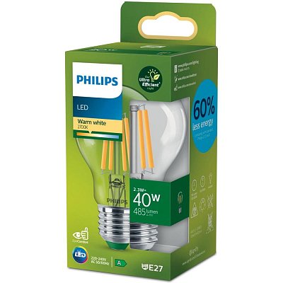 LED 40W E27 2700K A PHILIPS