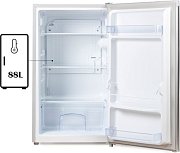 Lednice bez mrazáku - stříbrná - PRIMO PR122FR