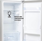 Lednice bez mrazáku - stříbrná - PRIMO PR122FR