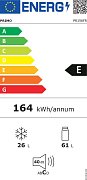 Lednice s mrazákem nahoře - bílá - Primo PR156FR